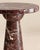 Rosso Levanto Marble Round Pedestal Table – Luxury Italian Red Marble For Sale In New York - Image 6 of 8