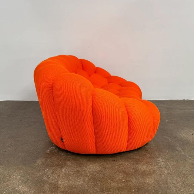 Contemporary Roche Bobois Bubble Arrondi 2.5 Curved Sofa For Sale - Image 3 of 7