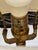 Brass Table Lamp Horse Head Finial, Vintage For Sale - Image 9 of 13