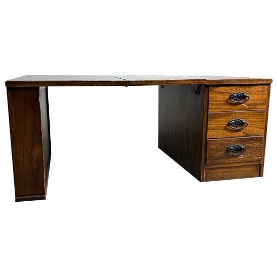 Mid-Century Japanese Foldable Desk, 1960s For Sale