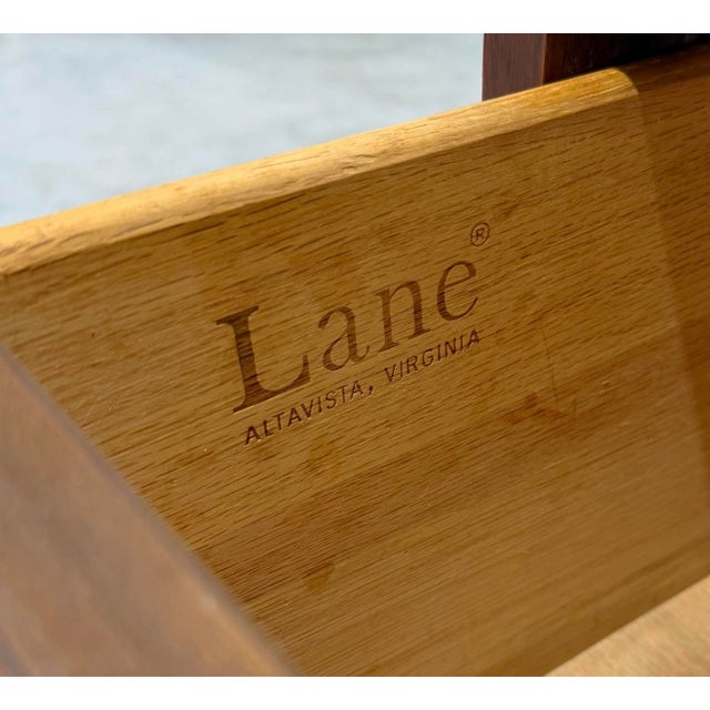 Mid Century Lane Rhythm Tallboy Dresser For Sale - Image 11 of 12