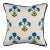 Contemporary Schumacher Saranda Flower 20" Pillow in Royal For Sale - Image 3 of 3