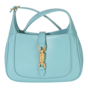 Dusty Azure Boarded Dyana Lux Calfskin Mini Jackie 1961 Hobo