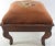 Wood Late 19th Century French Needlepoint Foot Stool For Sale - Image 7 of 9