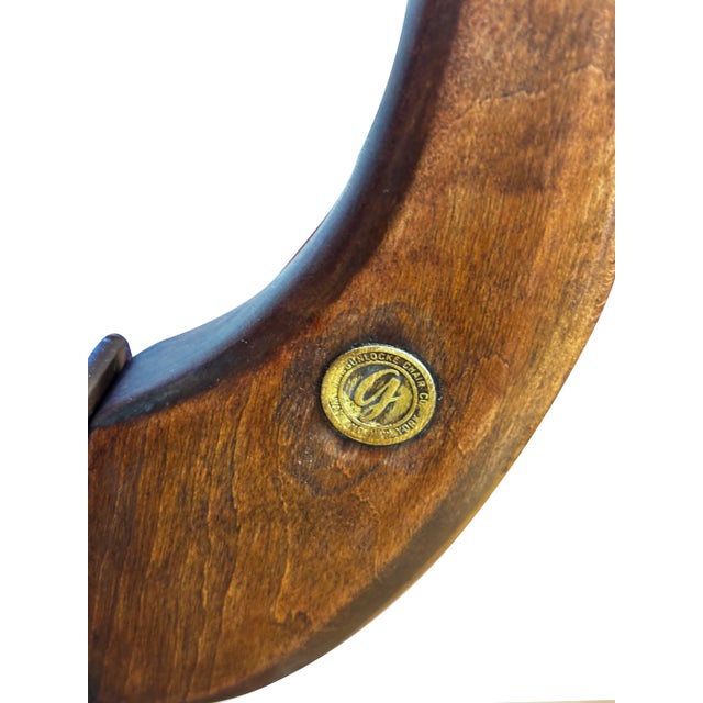 Gunlocke Early 20th Century Gunlocke Vintage Office Swivel Chair For Sale - Image 4 of 7