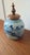 19th Century Qing Dynasty Ginger Jar Blue & White Chinese Porcelain Antique Tea Caddy Covered Jar Chinoiserie Decor For Sale - Image 4 of 11