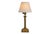 Gold Vintage Patinated Brass Desk Lamp, 1950s For Sale - Image 8 of 8