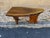 1970s Mid Century Trunk Wood Ree Edge Cocktail Coffee Table Bench For Sale - Image 13 of 14