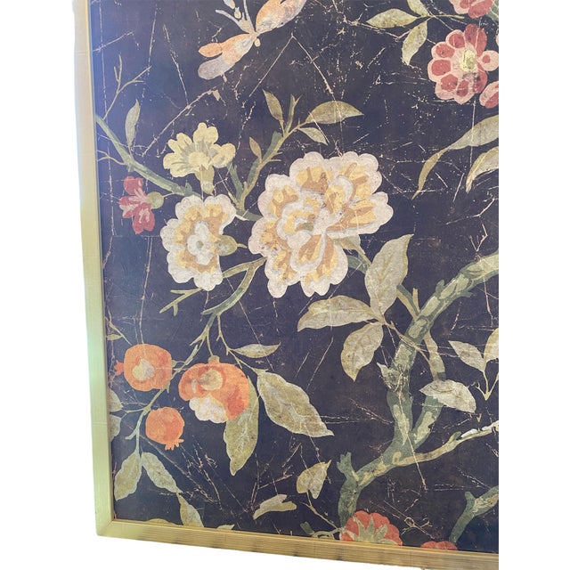 Framed Wallpaper Panels - a Pair | Chairish