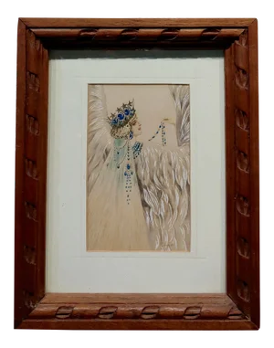 Sergei Sergeevich Solomko -The White Bird Princess -Russian Painting