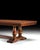 Rustic Italian Walnut Extension Trestle Dining Table For Sale - Image 3 of 3