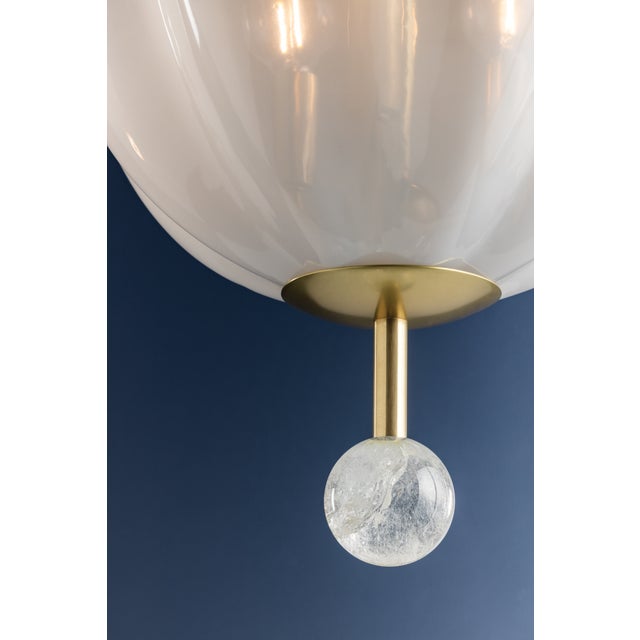 Hudson Valley Lighting Cambria Heights 17 in. 3 Light Lantern in Aged Brass Finish For Sale - Image 9 of 10