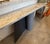 White Ambiguita Solid Marble and Slate Console Table by Legendary Italian Design Duo Lella and Massimo Vignelli 1983 For Sale - Image 8 of 10