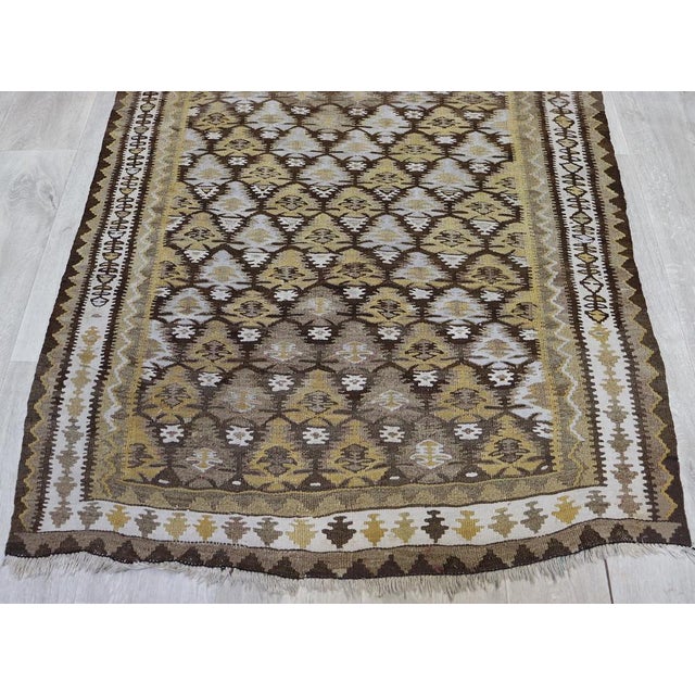 Caucasian Kilim Rug, 1920s For Sale - Image 6 of 18