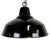 Industrial Black Enamel Factory Pendant Lamp with Iron Top, 1960s For Sale - Image 16 of 16