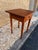 Antique Sheraton Style 1 Drawer Work Side Table Solid wood frame, turned legs Drawer move smoothly Sturdy and strong Circa...