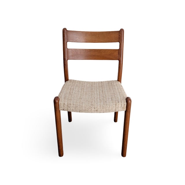 Mid-Century Danish Teak Chairs from EMC Mobler, Set of 4 For Sale - Image 4 of 10