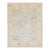 12x15 Modern Oushak Hand-Knotted Wool Area Rug – Soft Blue & Muted Earth Tones For Sale