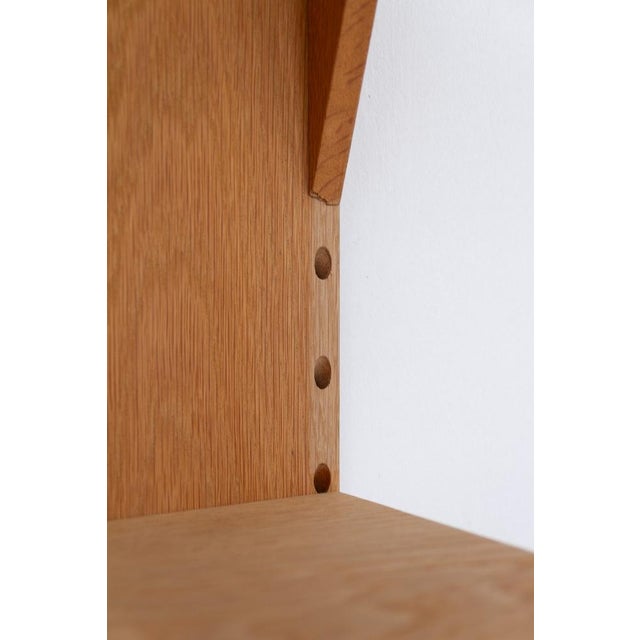 Danish Modern 1-Bay Modular Oak Wall Unit by Poul Cadovius for Cado, 1960s For Sale - Image 13 of 18