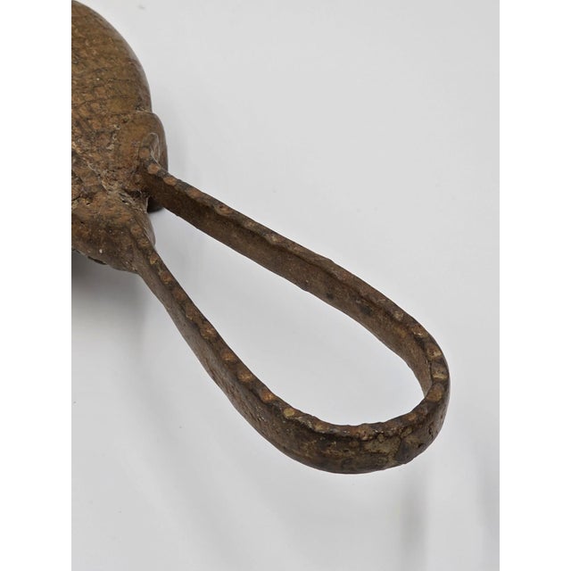 1950s Rare African Senufo Bronze Crocodile with Rider Ritual Oracle Figure Lost Wax For Sale - Image 14 of 18