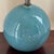 Mid 20th Century Mid-20th Century Spherical Teal Ceramic Table Lamp For Sale - Image 5 of 14