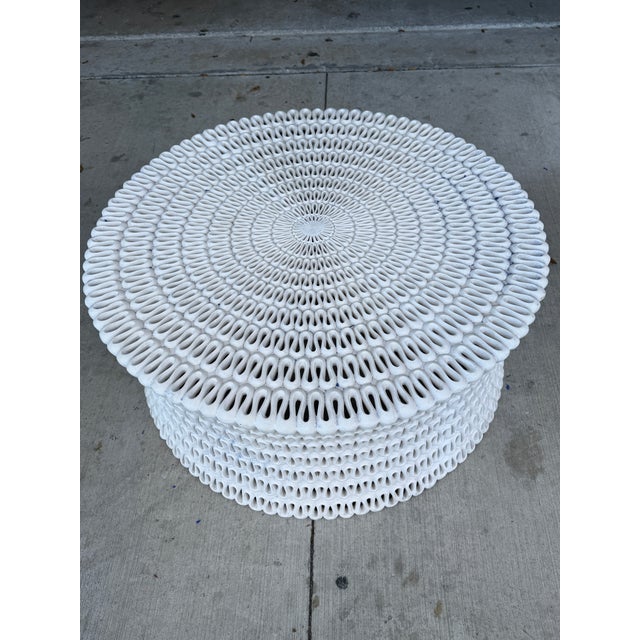 Oly Studio Large Pipa Coffee Table sold as foun in vintage condition showing minimla wear ifany. It is unmarked but...