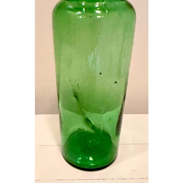 Colorful Vintage Bottles, Set of 3 For Sale - Image 9 of 9