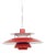 Red PH 5 Pendant Light by Poul Henningsen for Louis Poulsen, 1958 For Sale