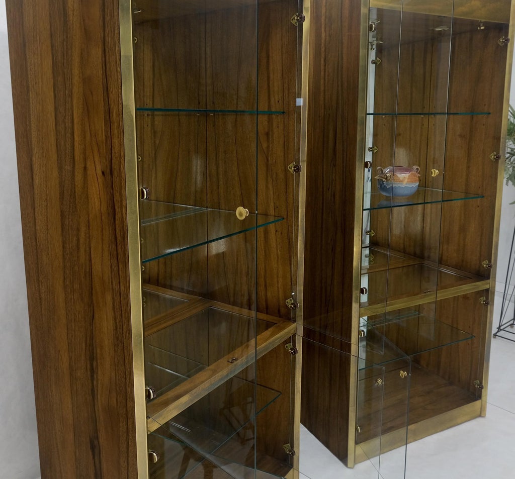 Vitrine Salon Avec étagères - 112.5x40x147 Cm, En Stratifié, Design Moderne, Pour Rangement Et Décoration - 8