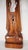 A hand carved abstract statue of the Virgin Mary/Madonna. Wood is solid piece of walnut and measures 22” high, 6” wide and...