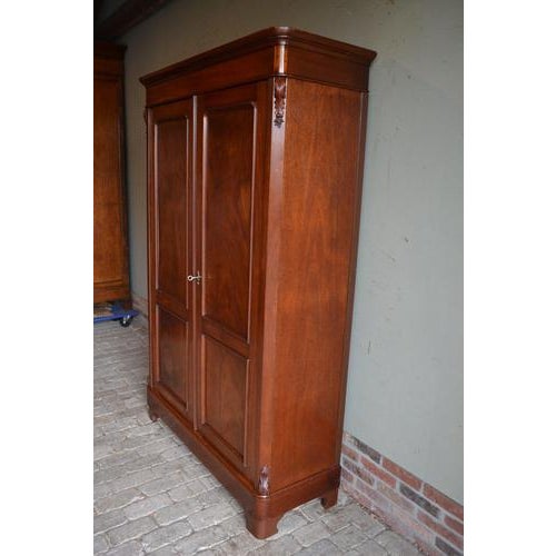 Brown Antique Buffet in Mahogany, 1800s For Sale - Image 8 of 10