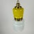 1960s Mid-Century Yellow and White Glass and Brass Pendant Lamp, Italy, 1960s For Sale - Image 5 of 8