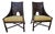 Set of 2 Barbara Barry for McGuire Caned Arm Chairs For Sale