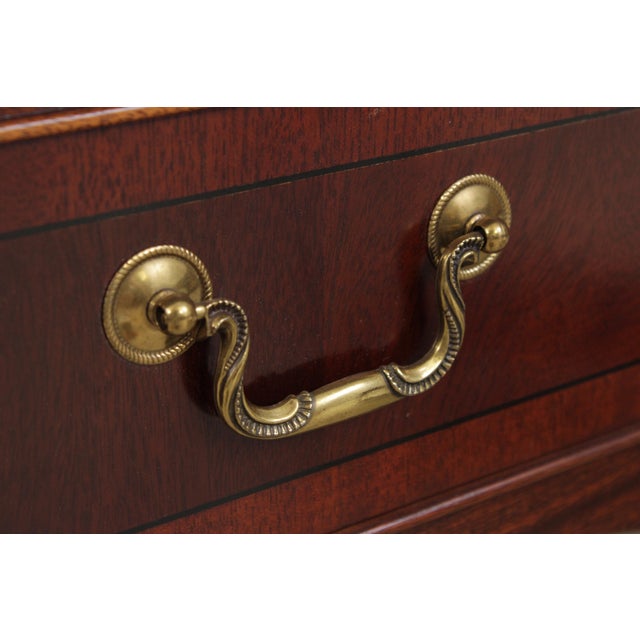 Pair of Ethan Allen Cherry Nightstands For Sale - Image 12 of 18