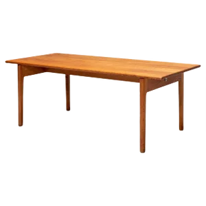 Solid Oak Coffee Table AT-15 by Hans Wegner for Andreas Tuck, Denmark, 1960s