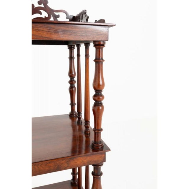 Victorian Whatnot Bookshelf, 1860s For Sale - Image 3 of 9