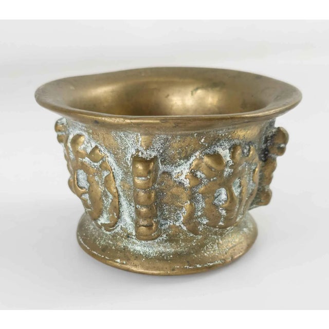 Italian Neoclassical Grand Tour Bronze Mortar For Sale - Image 9 of 9