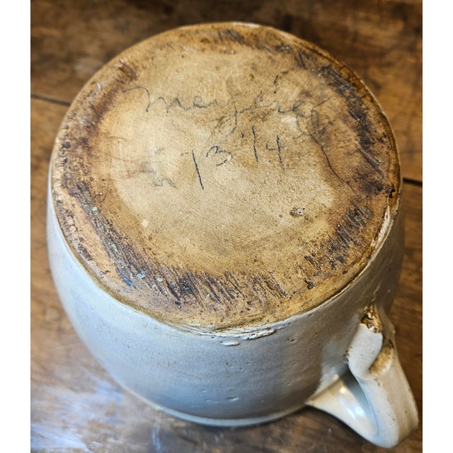 French "Confit" Crock With Handle For Sale - Image 9 of 12