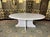 Italian Oval Carrara Marble Coffee Table, 1970s For Sale - Image 10 of 10