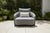 Serene Outdoor Modern Armchair Grey Bouclé - Gray Fabric For Sale In Chicago - Image 6 of 6
