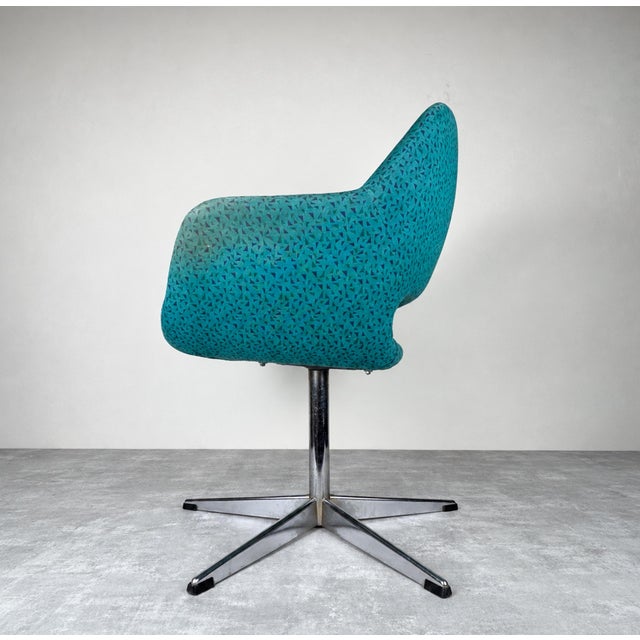 Mid-Century Modern Stol Kamnik Swivel Chair, Yugoslavia, 1970s For Sale - Image 6 of 18