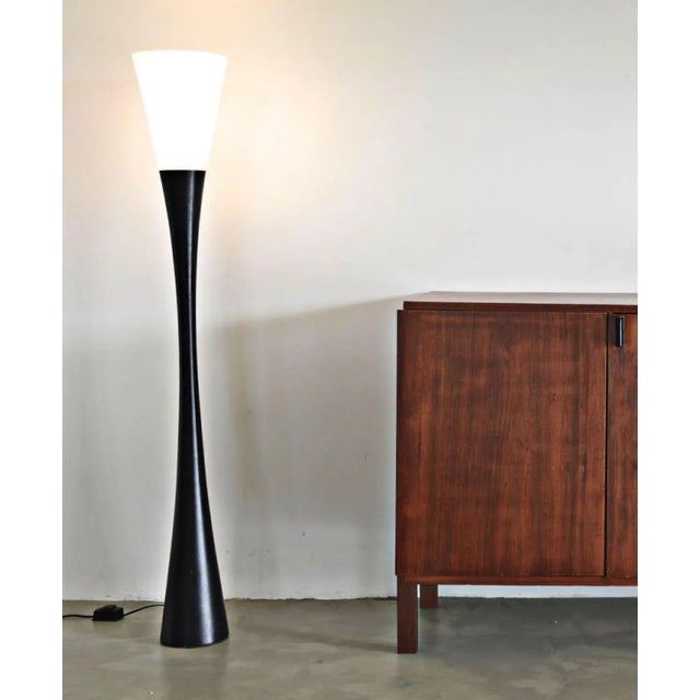 Mid-Century Modern Diabolo Floor Lamp by Joseph-André Motte for Disderot, Paris, France, 1960s For Sale - Image 3 of 7