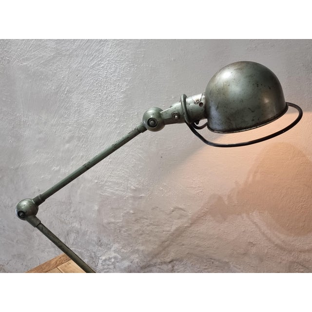 Vintage Industrial French Desk Light, 1950s For Sale - Image 10 of 15