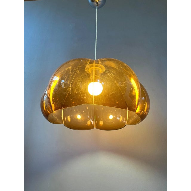 Vintage Space Age Pendant Light from Herda, 1970s, in None conditions. Designed 1970 to 1979 Up to 250V (Europe/UK...