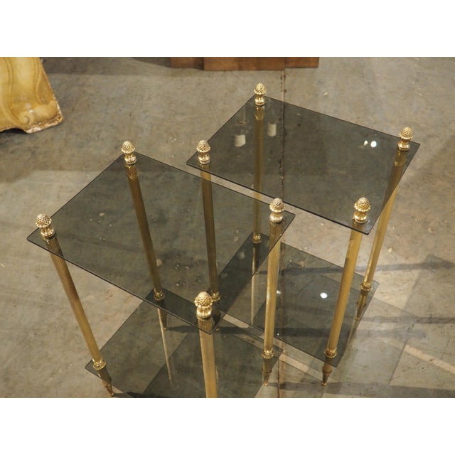 Pair of Maison Baguès Style Side Tables From France, 1970s For Sale - Image 10 of 18