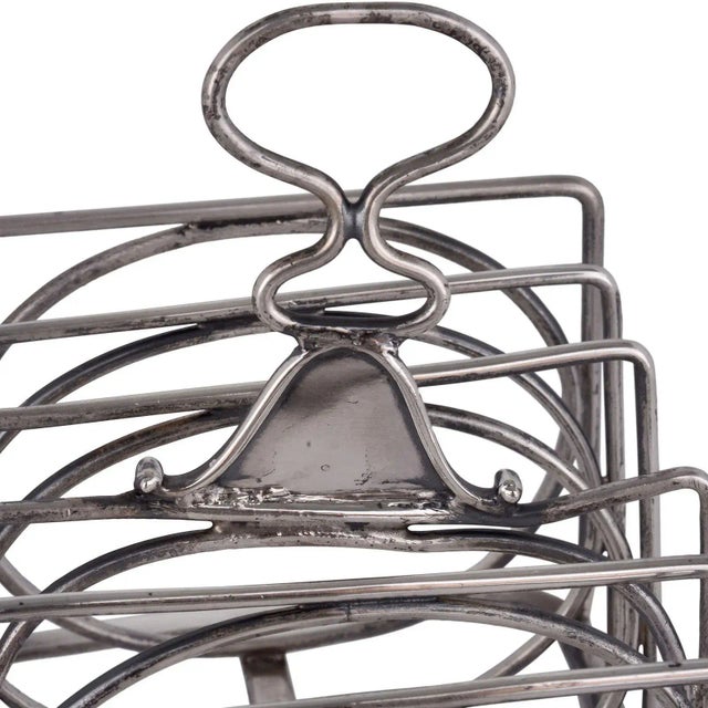 Early 19th Century 1805 John Emes Sterling Silver Toast Rack For Sale - Image 5 of 7