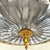 Mid-Century Modern Retractable Metal and Pressed Glass Pull Down Pendant Lamp, 1960s For Sale - Image 10 of 16
