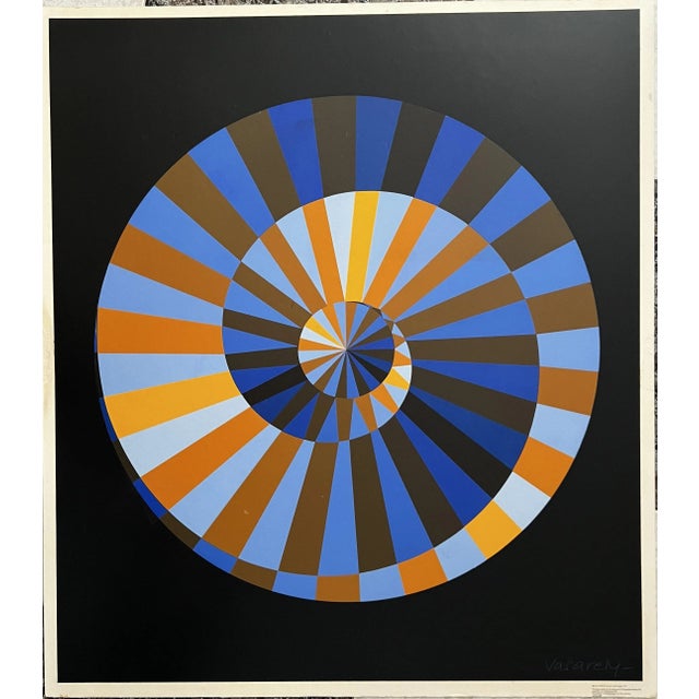 Victor Vasarely, Olympic Series Composition, 1972, Screenprint For Sale - Image 9 of 9