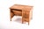 Rare desk from the Portuguese factory Olaio. Made in 1950 with oak wood. This desk have 3 drawers, one of them is a file....
