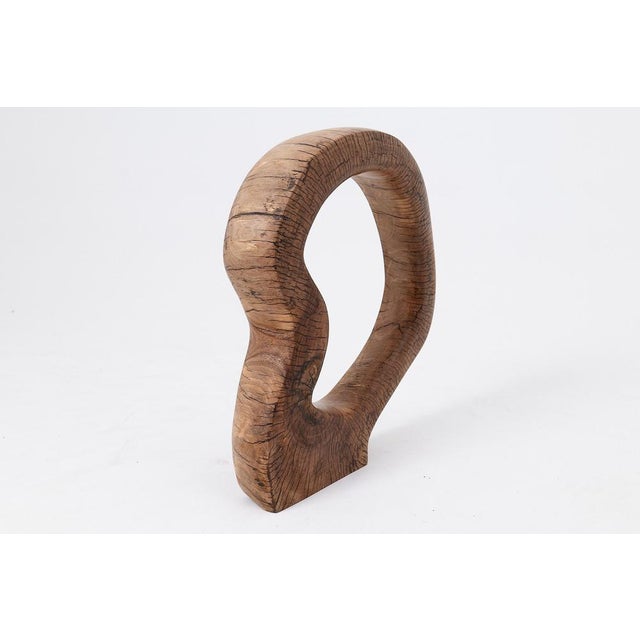 Abstract Wood Sculpture by Logniture For Sale - Image 11 of 13
